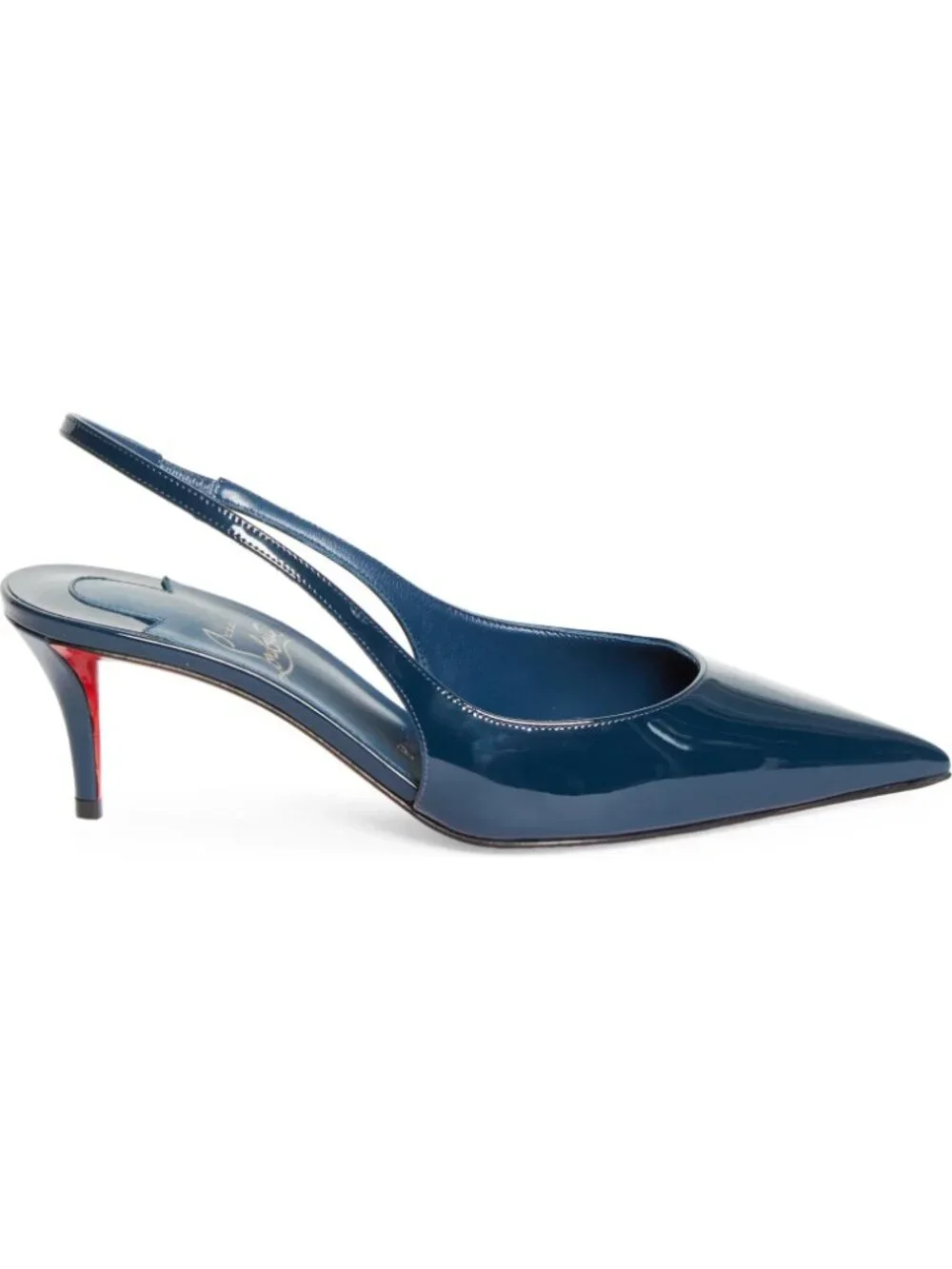 Christian Louboutin MISS Z SLING BACK 60 Slingback Sandals Heels Shoes - Picture 2 of 16